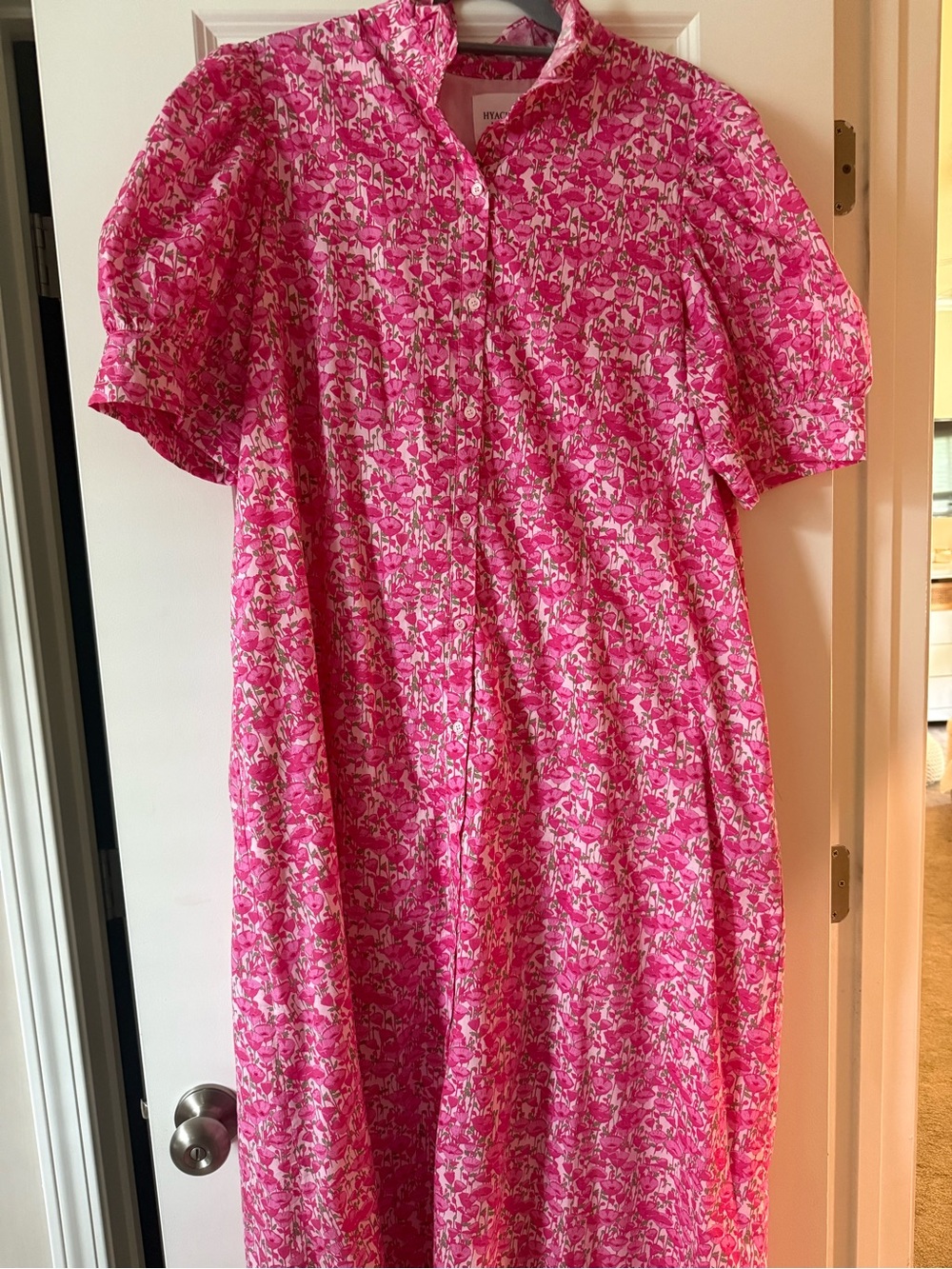 Tuckernuck Pink Floral Louisa Maxi Dress